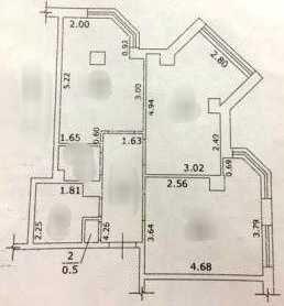 2-rooms apartment apartment by the address st. Kulikovo pole pl Oktyabrskoy revolyutsii pl (area 63 m²) - Atlanta.ua - photo 29