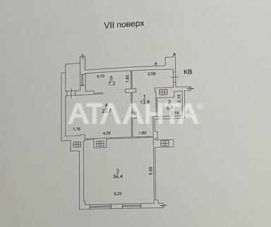 2-комнатная квартира по адресу ул. Леонтовича (площадь 84 м²) - Atlanta.ua - фото 22