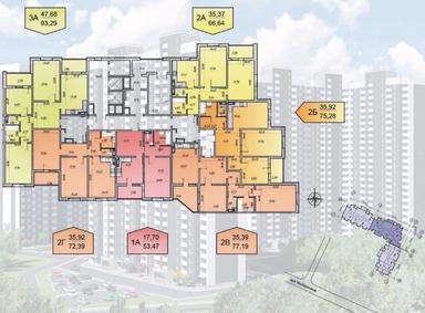 3-rooms apartment apartment by the address (area 93,5 m²) - Atlanta.ua - photo 37