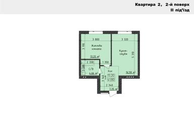 1-комнатная квартира по адресу ул. Капеланська (площадь 41 м²) - Atlanta.ua - фото 45