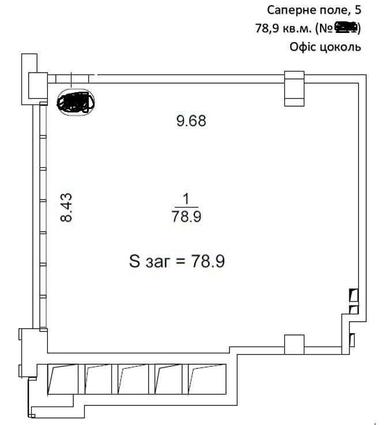 Комерційна нерухомість за адресою вул. Саперне поле (площа 79 м²) - Atlanta.ua - фото 29