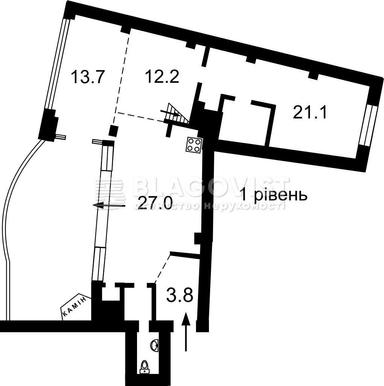 Многокомнатная квартира по адресу (площадь 164 м²) - Atlanta.ua - фото 45