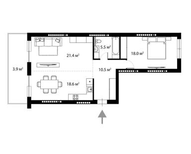 2-rooms apartment apartment by the address st. Tivodara Legotskogo (area 77,9 m²) - Atlanta.ua - photo 40