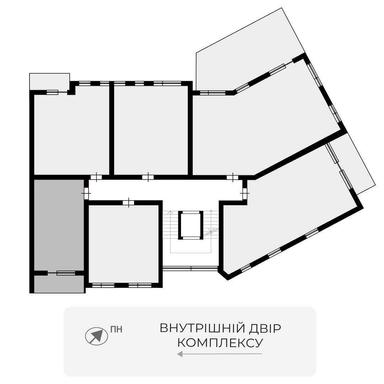 1-кімнатна квартира за адресою Петефі Шандора пл. (площа 36,8 м²) - Atlanta.ua - фото 27