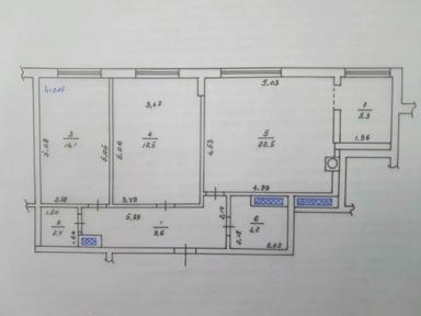 2-кімнатна квартира за адресою (площа 75,6 м²) - Atlanta.ua - фото 44