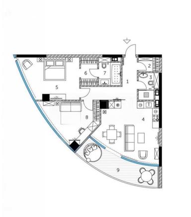 3-комнатная квартира по адресу ул. Иоанна Павла II (площадь 92 м²) - Atlanta.ua - фото 48