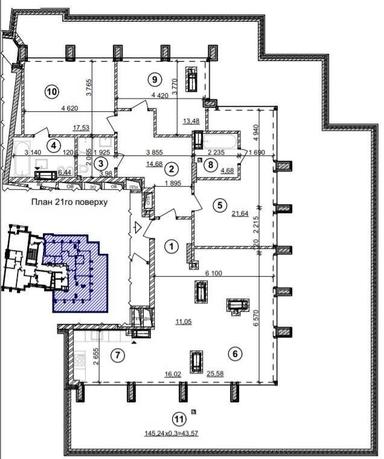 3-rooms apartment apartment by the address st. Bulvar Druzhby Narodov (area 121 m²) - Atlanta.ua - photo 15