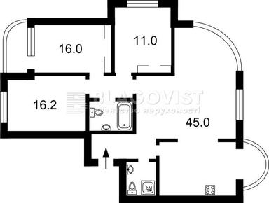 3-комнатная квартира по адресу (площадь 147 м²) - Atlanta.ua - фото 10