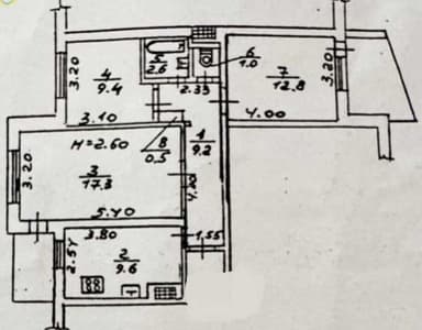 3-комнатная квартира по адресу (площадь 66 м²) - Atlanta.ua - фото 30