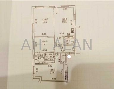 3-комнатная квартира по адресу ул. Олеся Гончара (площадь 117 м²) - Atlanta.ua - фото 41