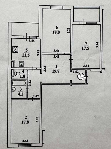 3-rooms apartment apartment by the address (area 98 m²) - Atlanta.ua - photo 14