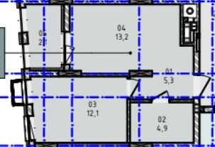 1-кімнатна квартира за адресою Петефі Шандора пл. (площа 37,6 м²) - Atlanta.ua - фото 11