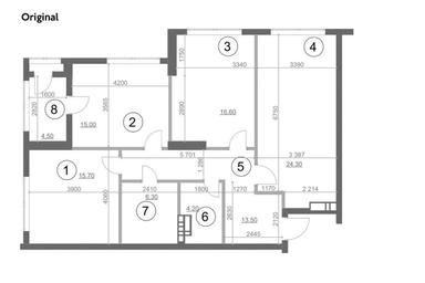 3-комнатная квартира по адресу ул. Ильенка Юрия (площадь 101 м²) - Atlanta.ua - фото 17