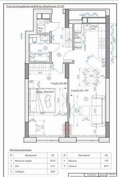 1-room apartment apartment by the address (area 59 m²) - Atlanta.ua - photo 39