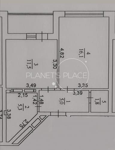 1-комнатная квартира по адресу ул. Живописная (площадь 43,8 м²) - Atlanta.ua - фото 14