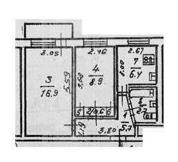 2-rooms apartment apartment by the address st. Dovzhenko (area 43 m²) - Atlanta.ua - photo 18