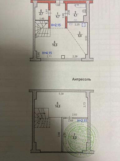 2-комнатная квартира по адресу ул. Капеланська (площадь 57 м²) - Atlanta.ua - фото 32