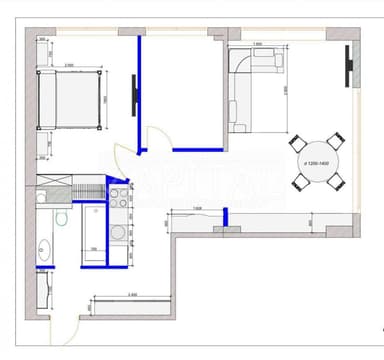 3-комнатная квартира по адресу ул. Жилянская (площадь 70 м²) - Atlanta.ua - imageAlt 42