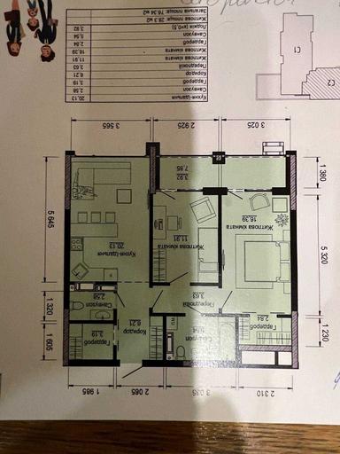 2-кімнатна квартира за адресою вул. Замковецька (площа 76,3 м²) - Atlanta.ua - фото 24