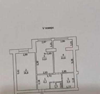 2-кімнатна квартира за адресою вул. Сахарова (площа 55 м²) - Atlanta.ua - фото 26