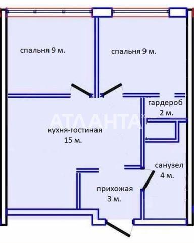 2-rooms apartment apartment by the address (area 44 m²) - Atlanta.ua - photo 17