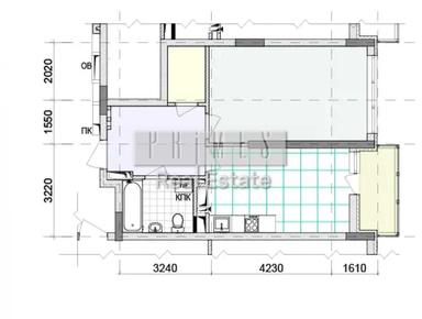 1-кімнатна квартира за адресою (площа 51,2 м²) - Atlanta.ua - фото 27