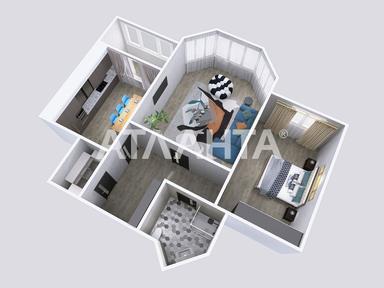 2-комнатная квартира по адресу ул. Приморская (площадь 77 м²) - Atlanta.ua - фото 32