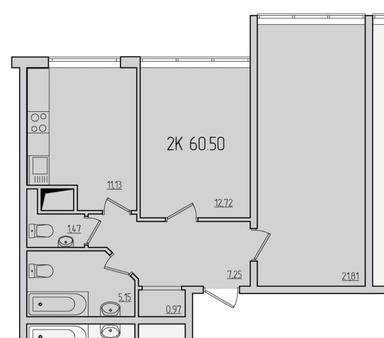 2-кімнатна квартира за адресою вул. Сонячна (площа 61 м²) - Atlanta.ua - фото 28