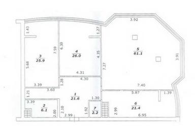 3-rooms apartment apartment by the address st. Kulikovo pole pl Oktyabrskoy revolyutsii pl (area 165 m²) - Atlanta.ua - photo 14