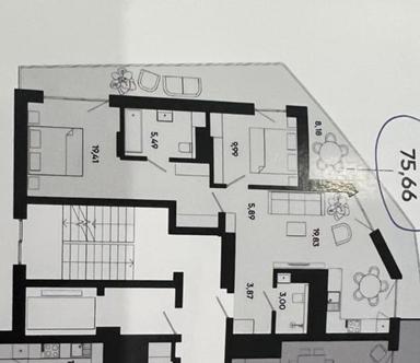 2-кімнатна квартира за адресою (площа 75,7 м²) - Atlanta.ua - фото 10