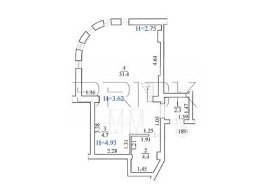 1-комнатная квартира по адресу ул. Кубанской Украины (площадь 46,8 м²) - Atlanta.ua - фото 19