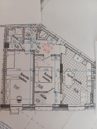 2-комнатная квартира по адресу ул. Капеланська (площадь 66,2 м²) - Atlanta.ua - фото 24