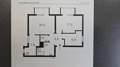 3-кімнатна квартира за адресою вул. Іллєнка Юрія (площа 71 м²) - Atlanta.ua - фото 24