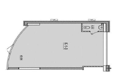 Commercial real estate at st. Kulikovo pole pl Oktyabrskoy revolyutsii pl (area 51 m²) - Atlanta.ua - photo 6