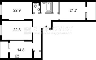 3-rooms apartment apartment by the address st. Ul Olevskaya (area 115 m²) - Atlanta.ua - photo 16
