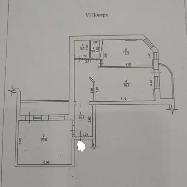 2-кімнатна квартира за адресою (площа 96 м²) - Atlanta.ua - фото 18