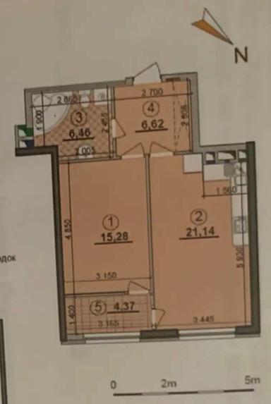 1-кімнатна квартира за адресою (площа 54 м²) - Atlanta.ua - фото 28