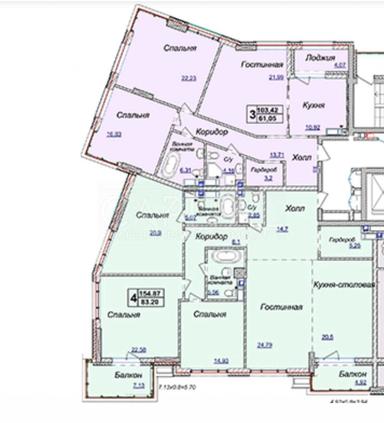 Багатокімнатна квартира за адресою бульвар Дружби Народів (площа 219,3 м²) - Atlanta.ua - фото 5