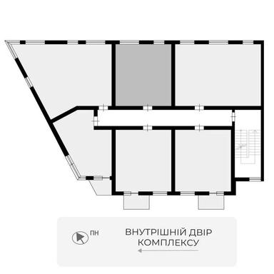 1-комнатная квартира по адресу Петефі Шандора пл. (площадь 40,4 м²) - Atlanta.ua - фото 12