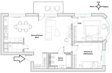 3-кімнатна квартира за адресою бульвар Дружби Народів (площа 92 м²) - Atlanta.ua - фото 40