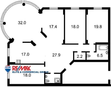 Багатокімнатна квартира за адресою вул. Дмитрівська (площа 180 м²) - Atlanta.ua - фото 48