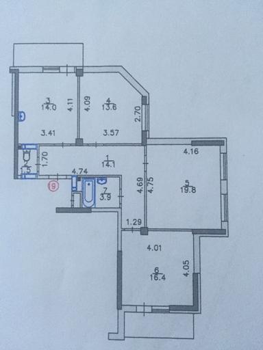 3-кімнатна квартира за адресою просп. Лобановського (площа 87 м²) - Atlanta.ua - фото 27