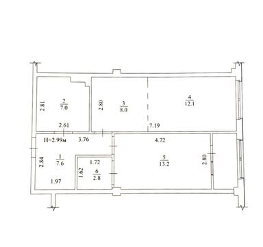 1-кімнатна квартира за адресою вул. Чорнобильська (площа 55 м²) - Atlanta.ua - фото 14