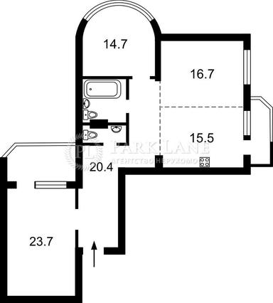 3-комнатная квартира по адресу ул. Чавдар Елизаветы (площадь 110 м²) - Atlanta.ua - фото 33