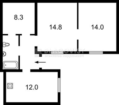 House by the address (area 56 m²) - Atlanta.ua - photo 33