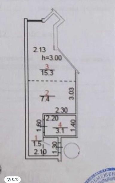 1-кімнатна квартира за адресою Куликове поле пл. (площа 28 м²) - Atlanta.ua - фото 22