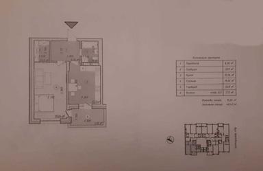 1-комнатная квартира по адресу ул. Щекавицкая (площадь 49 м²) - Atlanta.ua - фото 13