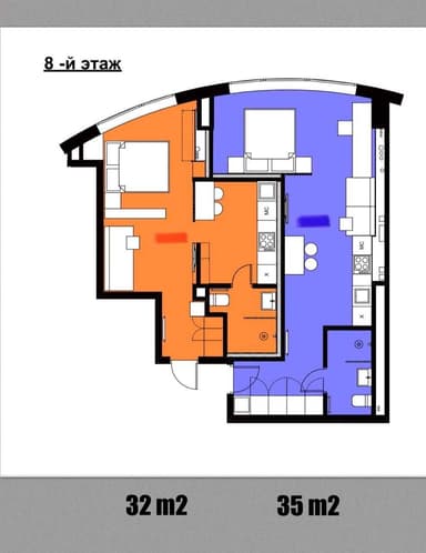 2-rooms apartment apartment by the address st. Shevchenko pr (area 67 m²) - Atlanta.ua - photo 39