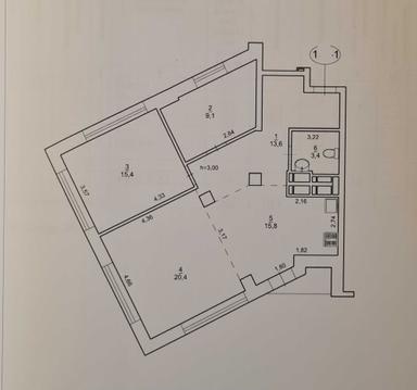 3-rooms apartment apartment by the address st. Bulvar Druzhby Narodov (area 78 m²) - Atlanta.ua - photo 25