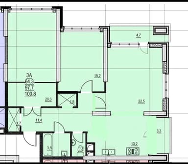 2-комнатная квартира по адресу ул. Китобойная (площадь 105 м²) - Atlanta.ua - фото 16